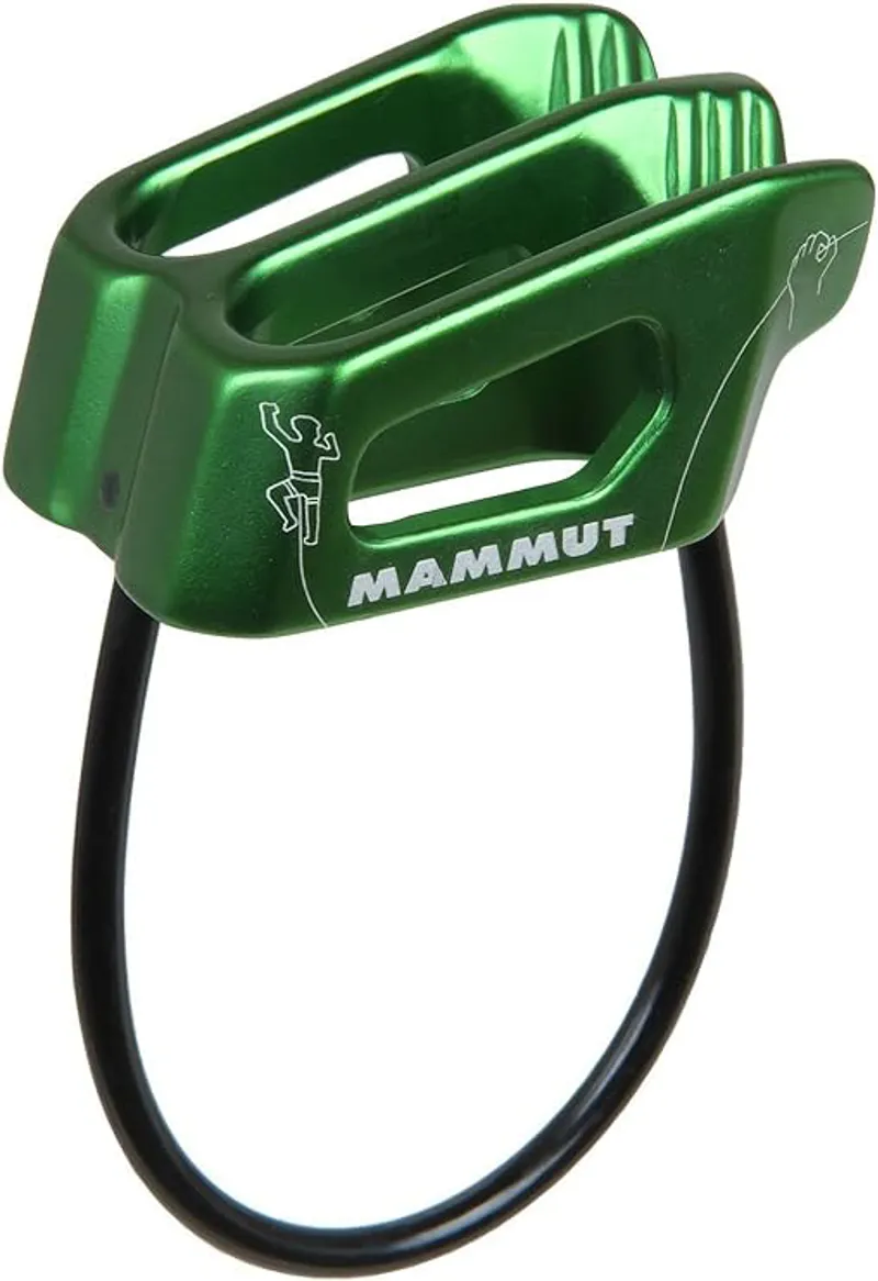Mammut Crag Light Belay Device in Green